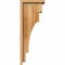 Ekena Millwork Mediterranean Rough Sawn Corbel w/Backplate, Western Red Cedar, 8"W x 10"D x 26"H COR08X10X26MED01RWR - alternate 4